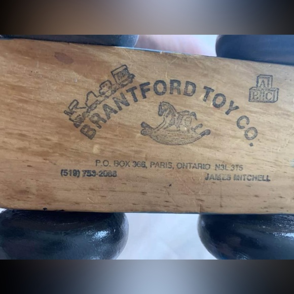 Limited 1994 Edition No. 1 of 1 Toys R Us. Brantford Toy Co. Wooden Truck *read - Picture 8 of 8